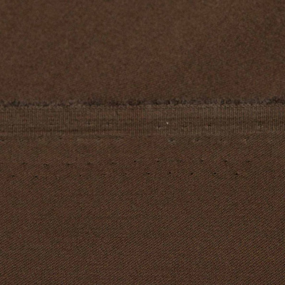 Костюмная ткань с вискозой "Салерно", 210 гр/м2, шир.150см, цвет шоколад - купить в Сочи. Цена 450.98 руб.