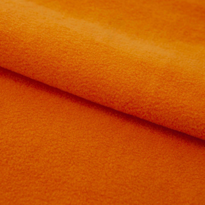 Флис DTY 16-1358, 250 г/м2, шир. 150 см, цвет оранжевый - купить в Сочи. Цена 640.46 руб.