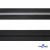 Рулонная молния с покрытием PVC спираль тип 3 (упак.270м) -черная с полосой СВО - купить в Сочи. Цена: 12.74 руб.