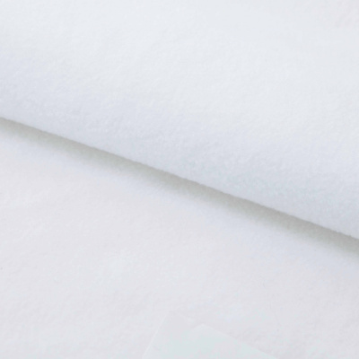 Флис DTY 240 г/м2, White/белый, 150 см (2,77м/кг) - купить в Сочи. Цена 640.46 руб.