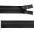 Молния водонепроницаемая PVC Т-7, 20 см, неразъемная, цвет чёрный - купить в Сочи. Цена: 21.56 руб.