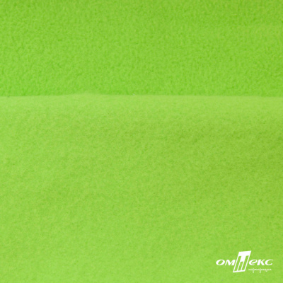 Флис DTY 15-0146, 240 г/м2, шир. 150 см, цвет зеленая свежесть - купить в Сочи. Цена 640.46 руб.