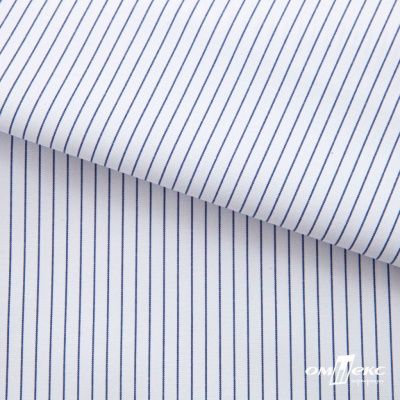 Ткань сорочечная Ронда, 115 г/м2, 58% пэ,42% хл, шир.150 см, цв.4-синяя, (арт.114) - купить в Сочи. Цена 306.69 руб.