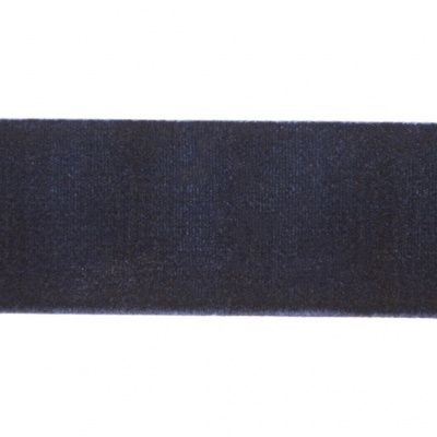 Лента бархатная нейлон, шир.25 мм, (упак. 45,7м), цв.180-т.синий - купить в Сочи. Цена: 800.84 руб.