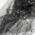 Сетка Фатин Глитер Спейс, 12 (+/-5) гр/м2, шир.150 см, 16-167/черный - купить в Сочи. Цена 184.03 руб.