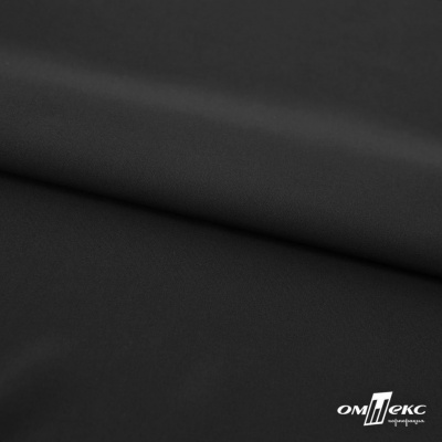 Ткань плательная Невада, 95% полиэстер 5% спандекс,115 (+/-5) гр/м2, шир. 150 см, цв. черный BLACK - купить в Сочи. Цена 177.87 руб.
