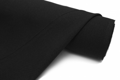 Ткань костюмная 25332 2031, 167 гр/м2, шир.150см, цвет чёрный - купить в Сочи. Цена 339.33 руб.