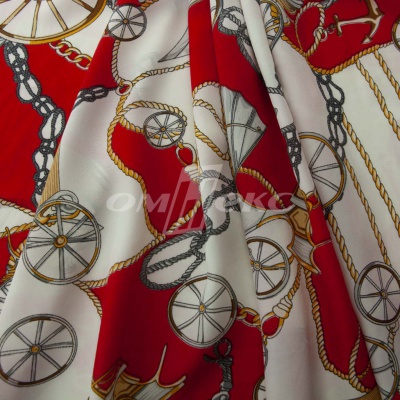 Плательная ткань "Фламенко" 13.1, 80 гр/м2, шир.150 см, принт этнический - купить в Сочи. Цена 241.49 руб.