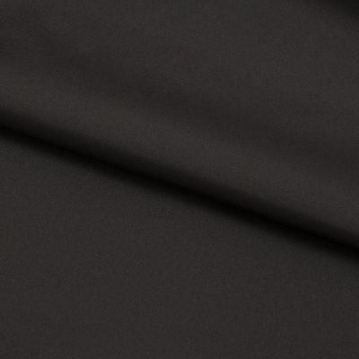 Курточная ткань Дюэл Middle (дюспо), WR PU Milky, Black/Чёрный 80г/м2, шир. 150 см - купить в Сочи. Цена 123.45 руб.