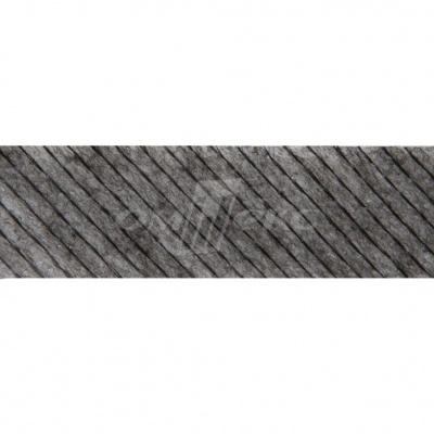 KQ217N -прок.лента нитепрошивная по косой 15мм графит 100м - купить в Сочи. Цена: 2.24 руб.