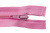 Спиральная молния Т5 513, 40 см, автомат, цвет св.розовый - купить в Сочи. Цена: 13.17 руб.