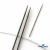 Спицы для вязания металлические d-2.5 мм круговые на тросике 53 см - купить в Сочи. Цена: 53.90 руб.