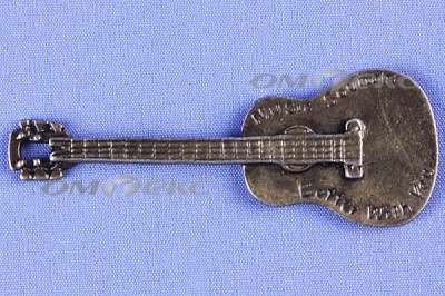 Декоративный элемент для творчества из металла "Гитара"  - купить в Сочи. Цена: 19.99 руб.