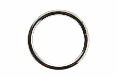 Кольцо металлическое d-3 х 32 мм, цв.-никель - купить в Сочи. Цена: 3.92 руб.