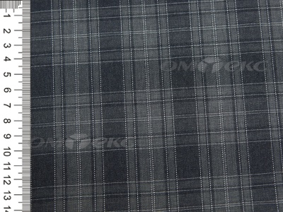 Ткань костюмная клетка 25235 2003, 185 гр/м2, шир.150см, цвет серый/сер - купить в Сочи. Цена 