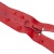 Молния водонепроницаемая PVC Т-7, 90 см, разъемная, цвет (820) красный - купить в Сочи. Цена: 61.81 руб.
