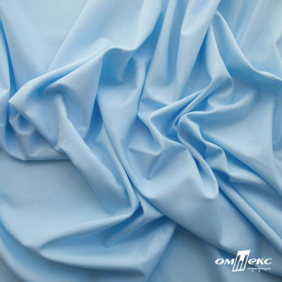Ткань сорочечная Илер 100%полиэстр, 120 г/м2 ш.150 см, цв.голубой - купить в Сочи. Цена 290.24 руб.