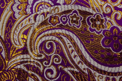 Ткань костюмная жаккард №9, 140 гр/м2, шир.150см, цвет фиолет - купить в Сочи. Цена 387.20 руб.