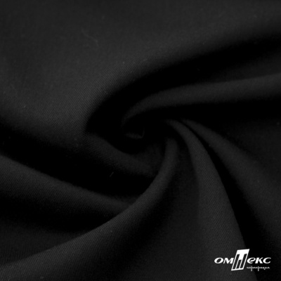 Ткань костюмная "Эльза" 80% P, 16% R, 4% S, 160 г/м2, шир.150 см, цв-черный #1 - купить в Сочи. Цена 332.71 руб.