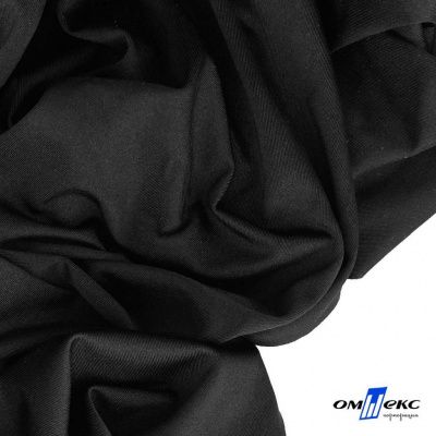 Бифлекс "ОмТекс", 200г/м2, 150см, цв.-черный (Black), блестящий - купить в Сочи. Цена 1 487.87 руб.