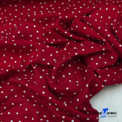 Ткань плательная "Вискоза принт"  100% вискоза, 95 г/м2, шир.145 см Цвет 2/red - купить в Сочи. Цена 297 руб.