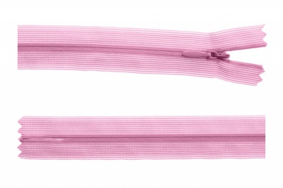 Молния потайная Т3 513, 50 см, капрон, цвет св.розовый - купить в Сочи. Цена: 8.62 руб.