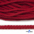 Шнур плетеный d-6 мм, круглый 70% хлопок 30% полиэстер, уп.90+/-1 м, цв.1064-красный - купить в Сочи. Цена: 594 руб.