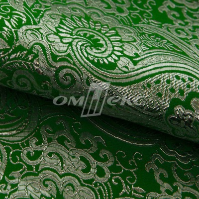 Ткань костюмная жаккард №4, 140 гр/м2, шир.150см, цвет зелёный - купить в Сочи. Цена 383.29 руб.