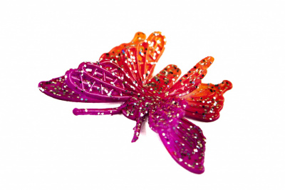 Бабочка декоративная пластиковая #10 - купить в Сочи. Цена: 7.09 руб.