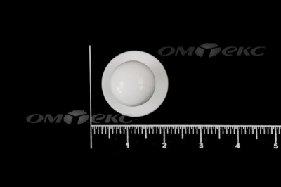Пуговица поварская "Пукля", 10 мм, цвет белый - купить в Сочи. Цена: 2.28 руб.