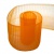 Лента капроновая "Гофре", шир. 110 мм/уп. 50 м, цвет оранжевый - купить в Сочи. Цена: 26.93 руб.