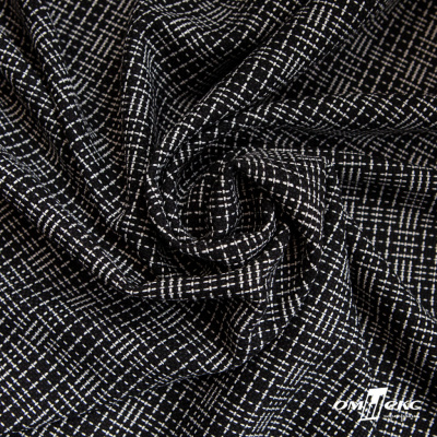 Ткань костюмная "Гарсия" 80% P, 18% R, 2% S, 335 г/м2, шир.150 см, Цвет черный - купить в Сочи. Цена 669.66 руб.