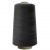 Швейные нитки (армированные) 28S/2, нам. 2 500 м, цвет чёрный - купить в Сочи. Цена: 139.91 руб.