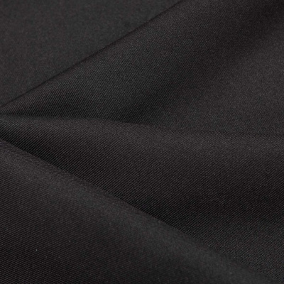 Ткань костюмная 21010 2044, 225 гр/м2, шир.150см, цвет черный - купить в Сочи. Цена 390.73 руб.