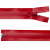 Молния водонепроницаемая PVC Т-7, 60 см, разъемная, цвет (820) красный - купить в Сочи. Цена: 49.39 руб.