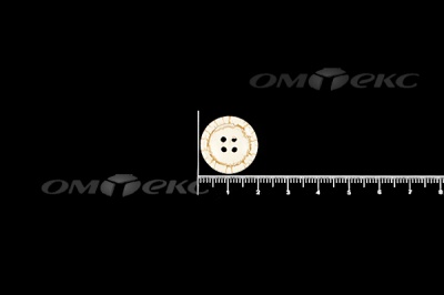Пуговица деревянная круглая №33 (18мм) - купить в Сочи. Цена: 2.55 руб.