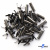06032-Наконечник для шнура металл, отв. 4 мм, цв. тём.никель - купить в Сочи. Цена: 9.60 руб.