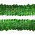 Тесьма с пайетками D4, шир. 30 мм/уп. 25+/-1 м, цвет зелёный - купить в Сочи. Цена: 1 087.39 руб.