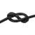 Шнур вощенный (25+/-1ярд) черный  - купить в Сочи. Цена: 104.42 руб.