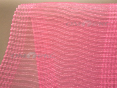 Лента капроновая "Гофре", шир. 110 мм/уп. 50 м, цвет розовый - купить в Сочи. Цена: 35.60 руб.