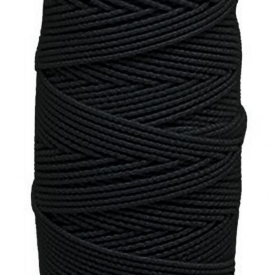 Нитка - резинка Спандекс 25 м (уп-10шт)-чёрные - купить в Сочи. Цена: 36.02 руб.