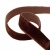 Лента бархатная нейлон, шир.12 мм, (упак. 45,7м), цв.120-шоколад - купить в Сочи. Цена: 392 руб.
