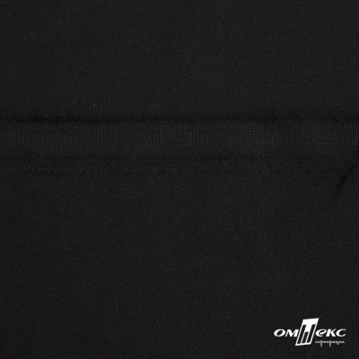 Ткань костюмная "Матте" 80% P, 16% R, 4% S, 170 г/м2, шир.150 см, цв-черный #1 - купить в Сочи. Цена 372.90 руб.