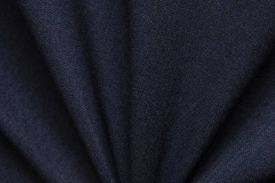Ткань костюмная 25388 2009, 207 гр/м2, шир.150см, цвет т.синий - купить в Сочи. Цена 356.68 руб.