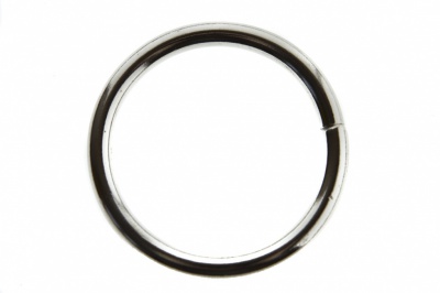 Кольцо металлическое d-38 мм, цв.-никель - купить в Сочи. Цена: 4.89 руб.