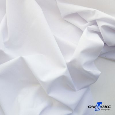 Ткань сорочечная Илер 100%полиэстр, 120 г/м2 ш.150 см, цв.белый - купить в Сочи. Цена 290.24 руб.