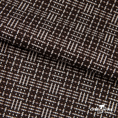 Ткань костюмная "Гарсия" 80% P, 18% R, 2% S, 335 г/м2, шир.150 см, Цвет шоколад - купить в Сочи. Цена 669.66 руб.