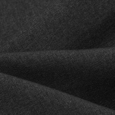 Ткань костюмная 22476 2002, 181 гр/м2, шир.150см, цвет чёрный - купить в Сочи. Цена 350.98 руб.