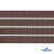 Репсовая лента 005, шир. 6 мм/уп. 50+/-1 м, цвет коричневый - купить в Сочи. Цена: 88.45 руб.
