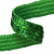 Тесьма с пайетками D4, шир. 20 мм/уп. 25+/-1 м, цвет зелёный - купить в Сочи. Цена: 778.19 руб.